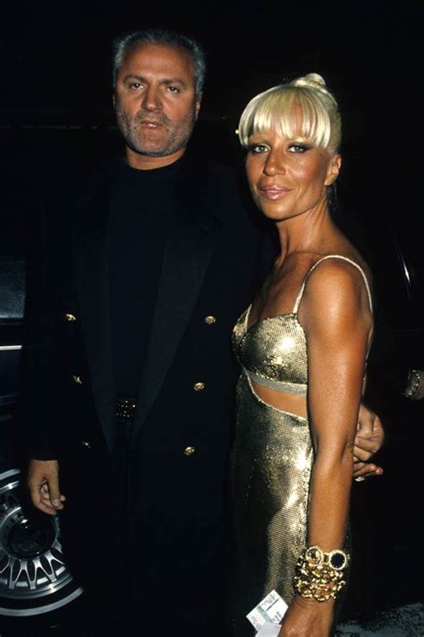 donatella versace young photos|donatella versace younger years.